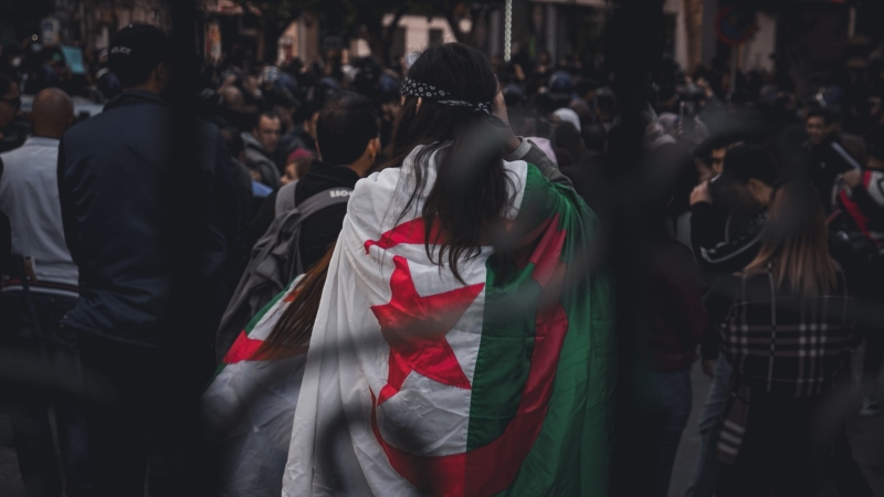 Manifestation en Algérie.