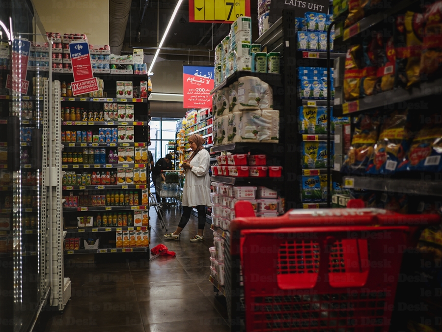 Un supermarché à Casablanca. Crédit : DR