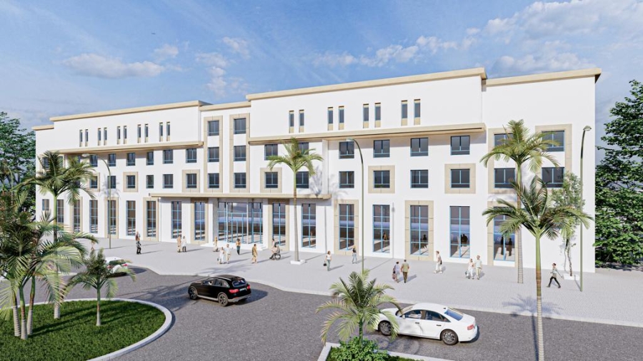 La future clinique Akdital à Essaouira