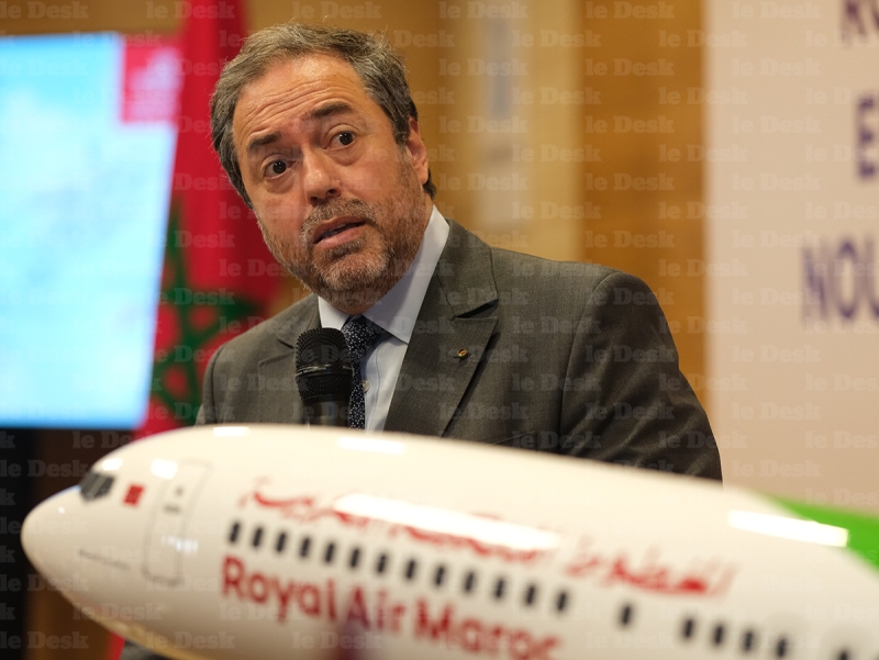 Abdelhamid Addou, président-directeur général de la RAM
