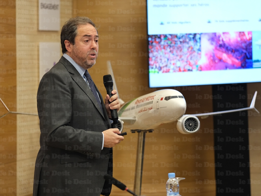 Hamid Addou, patron de la Royal Air Maroc.