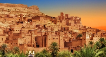 La Kasbah d'Ait ben Haddou à Ouarzazate. Crédit : DR