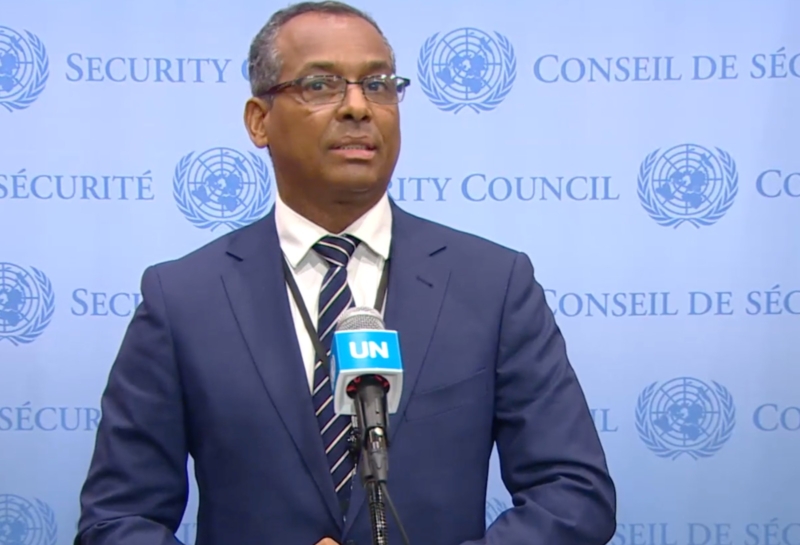 Sidi M. Omar, représentant du Polisario. Crédit: UN