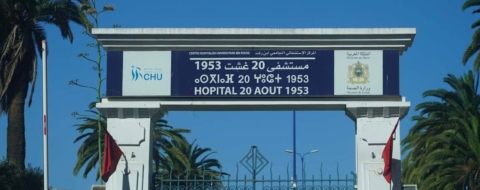 Hôpital 20 août 1953
