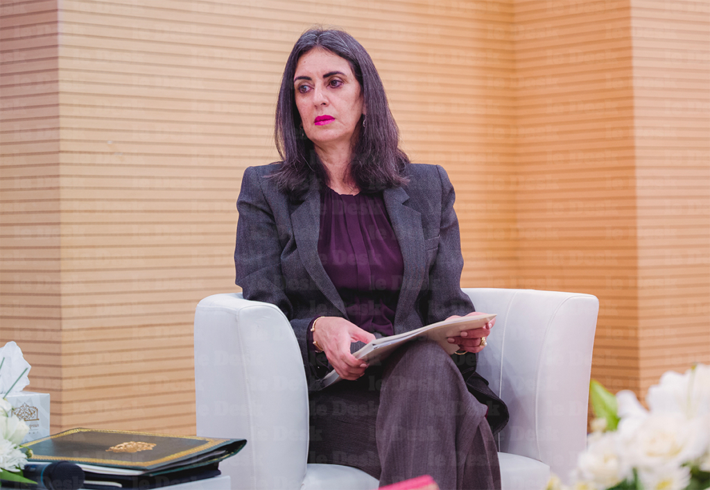 Nadia Fettah, ministre de l'Economie et des Finances. Crédit: Le Desk