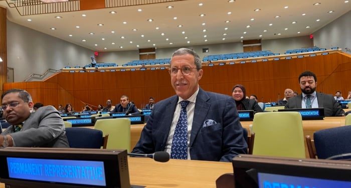 L'ambassadeur représentant permanent du Maroc auprès de l’ONU