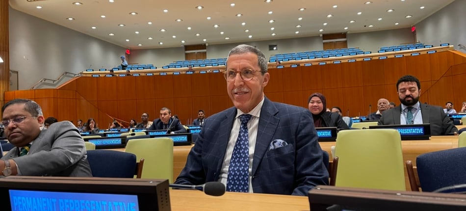 L'ambassadeur représentant permanent du Maroc auprès de l’ONU