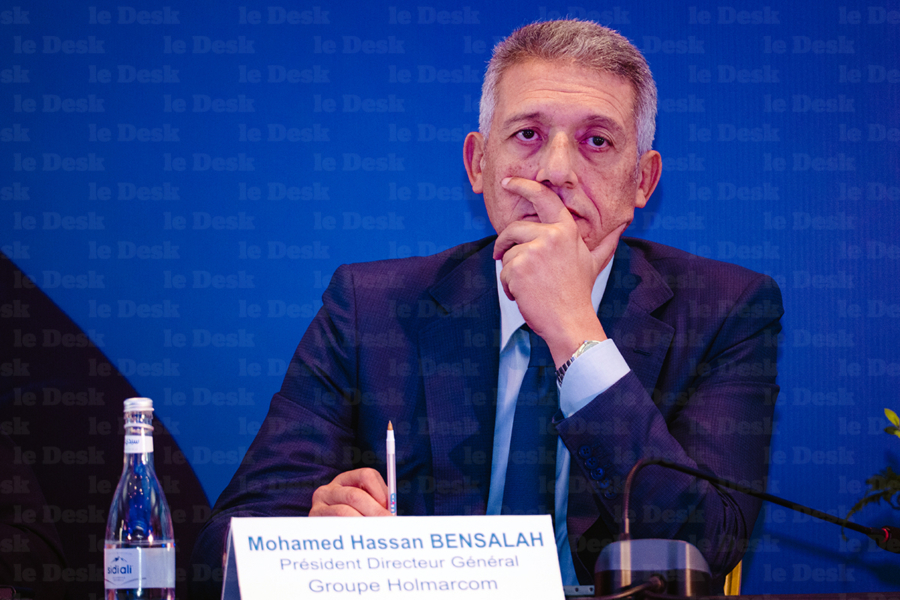 Mohamed Hassan Bensalah, patron d'Holmarcom.