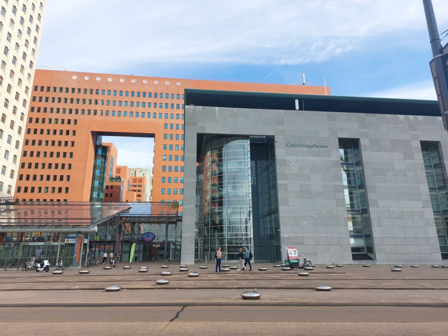 Le tribunal de district de Rotterdam, Pays-Bas.