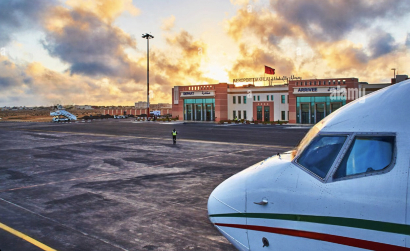 Aéroport de Dakhla. Crédit: Alamy