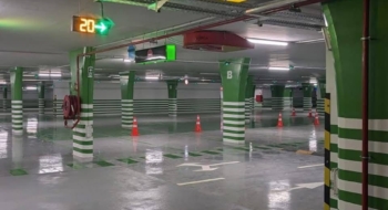 Un parking souterrain à Casablanca.