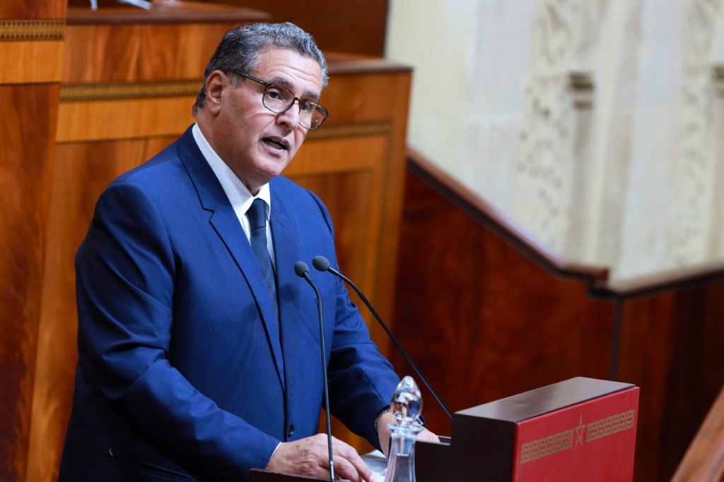Le Chef du Gouvernement, Aziz Akhannouch.