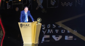 Marrakech : Cérémonie annuelle de remise des prix de la Confédération Africaine de Football CAF Awards pour la saison 2023.