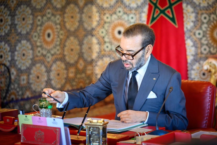 Le roi Mohammed VI.