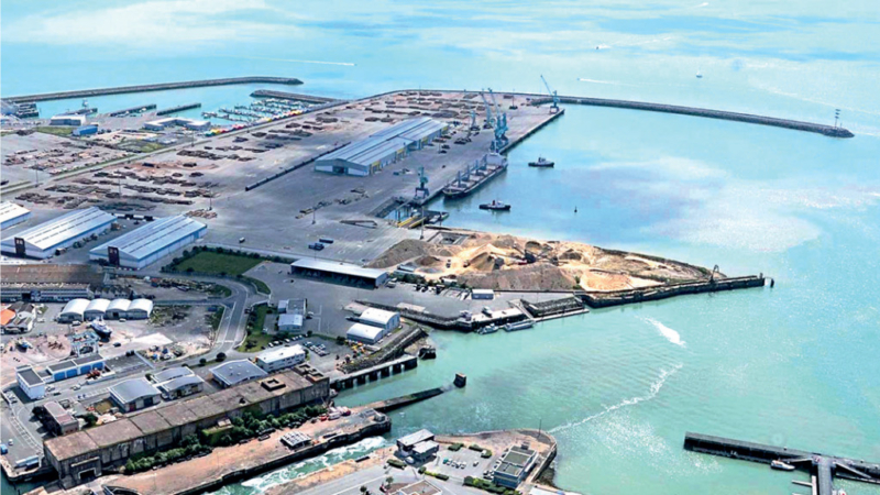 Le complexe portuaire Nador West Med.