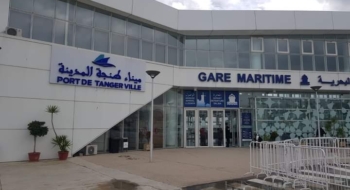 Port de Tanger-Ville.