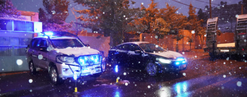 Province de Ouarzazate : La commune d’Ighrem N'Ougdal se couvre de neige.