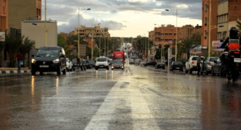 Pluie au Maroc. Crédit : MAP