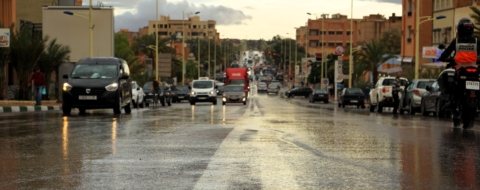 Pluie au Maroc. Crédit : MAP