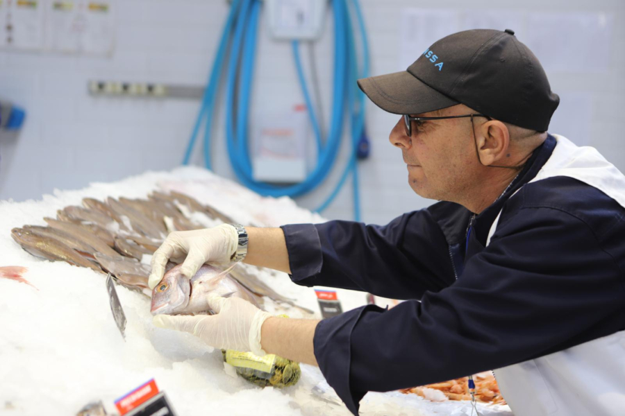 Contrôle de poisson congelé par l'ONSSA.