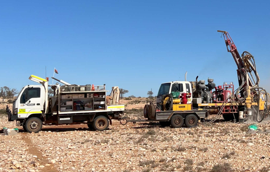 Travaux d'exploration de Zeus Resources Ltd.