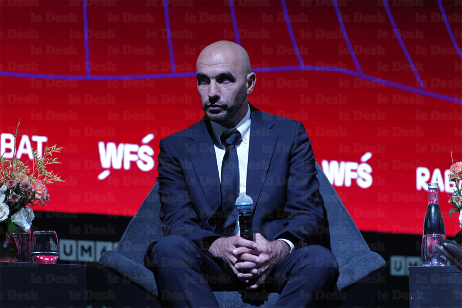 Walid Regragui, sélectionneur national.