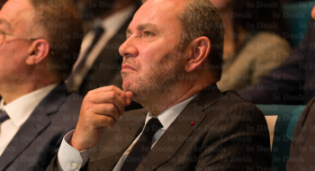 Christophe Lecourtier, ambassadeur de France au Maroc, lors du forum d'affaires Maroc-France pour la Coupe du monde 2030.