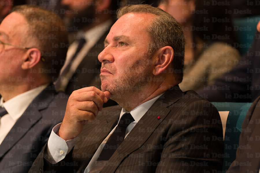 Christophe Lecourtier, ambassadeur de France au Maroc, lors du forum d'affaires Maroc-France pour la Coupe du monde 2030.