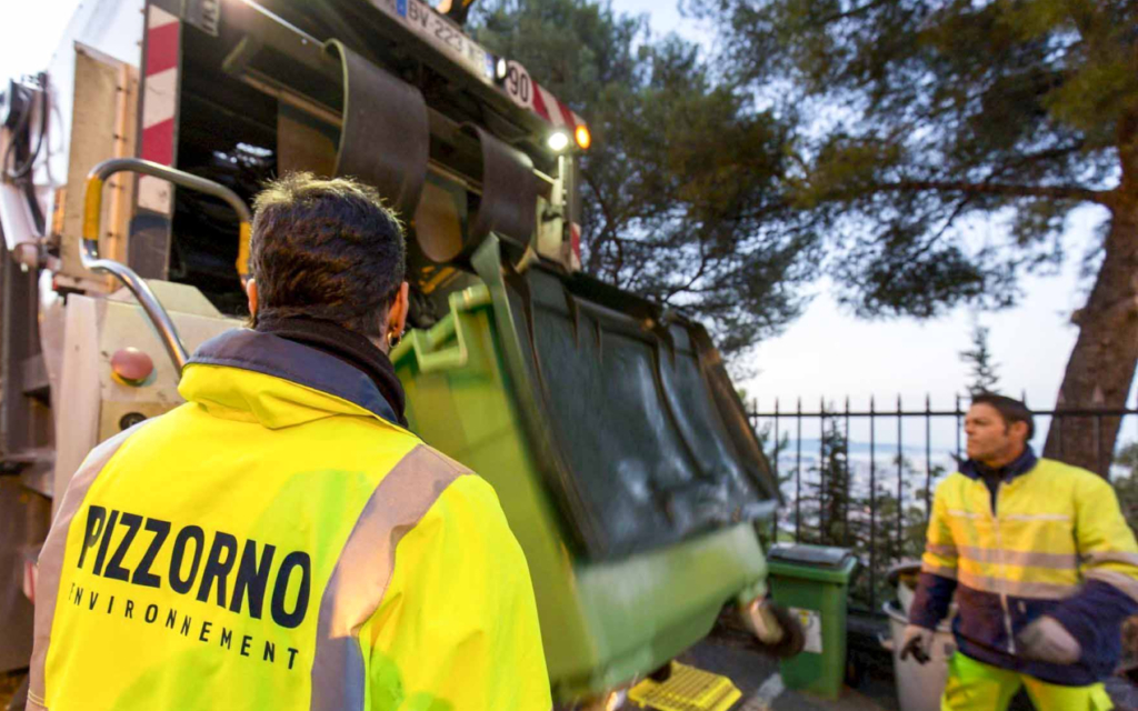 Le spécialiste français de la gestion des déchets Pizzorno Environnement. Crédit: Pizzorno Environnement
