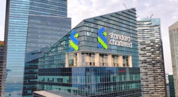 Le siège de Standard Chartered à Londres. Crédit : SCB