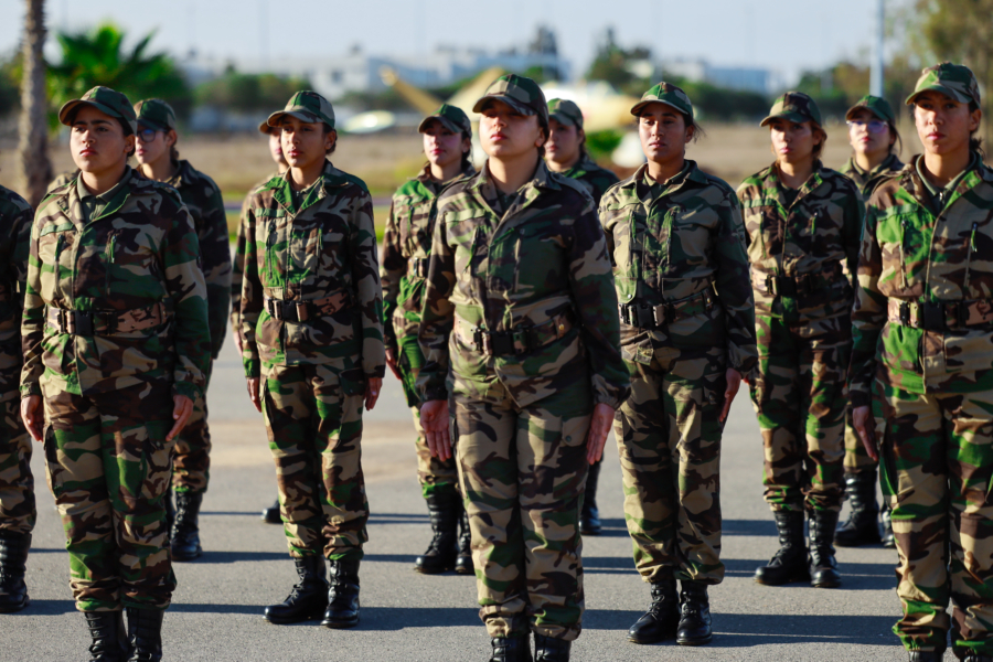 La cérémonie de fin de formation commune du 39ème Contingent du service militaire, en décembre 2024.