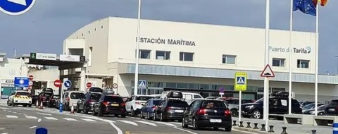 La gare maritime de Tarifa, en Espagne.