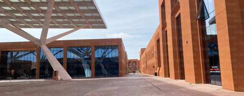 Campus de l'Université Mohammed VI Polytechnique (UM6P) à Benguérir.