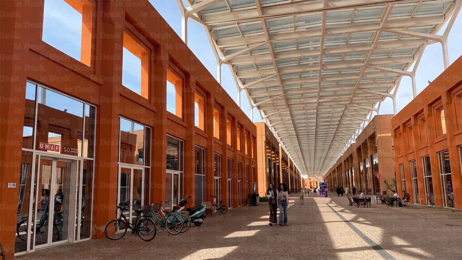 Campus de l'Université Mohammed VI Polytechnique (UM6P) à Benguérir