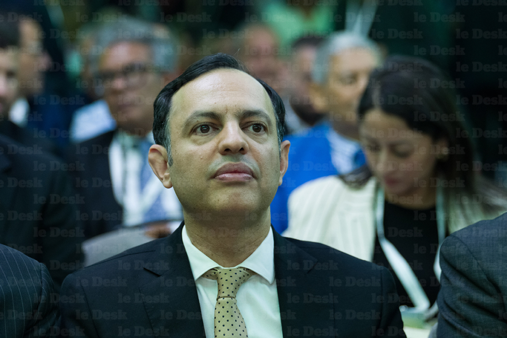 Younes Sekkouri, ministre de l’Inclusion économique, de la petite entreprise, de l’emploi et des compétences lors de la 4e édition de l'Azian Forum Business le 21 mai 2025.