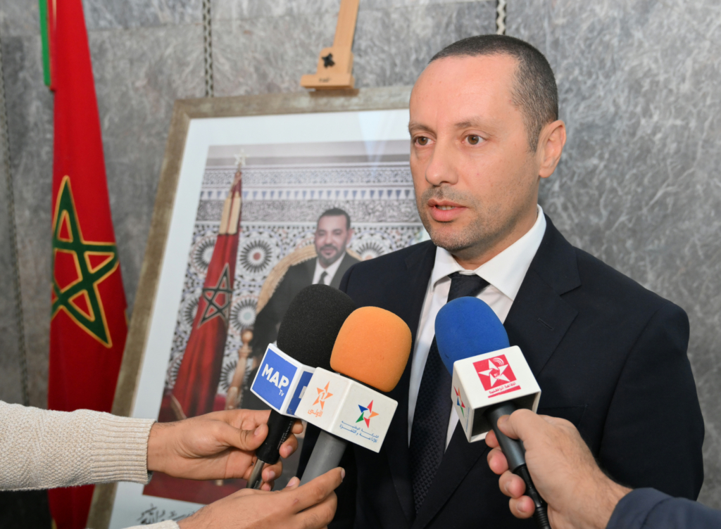Le Ministre de la Santé et de la Protection Sociale, Amine Tahraoui