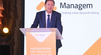 Imad Toumi, président-directeur général du groupe Managem.