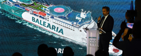 La compagnie maritime espagnole Baleària présente un projet de liaison maritime électrique à zéro émission à l’horizon 2027