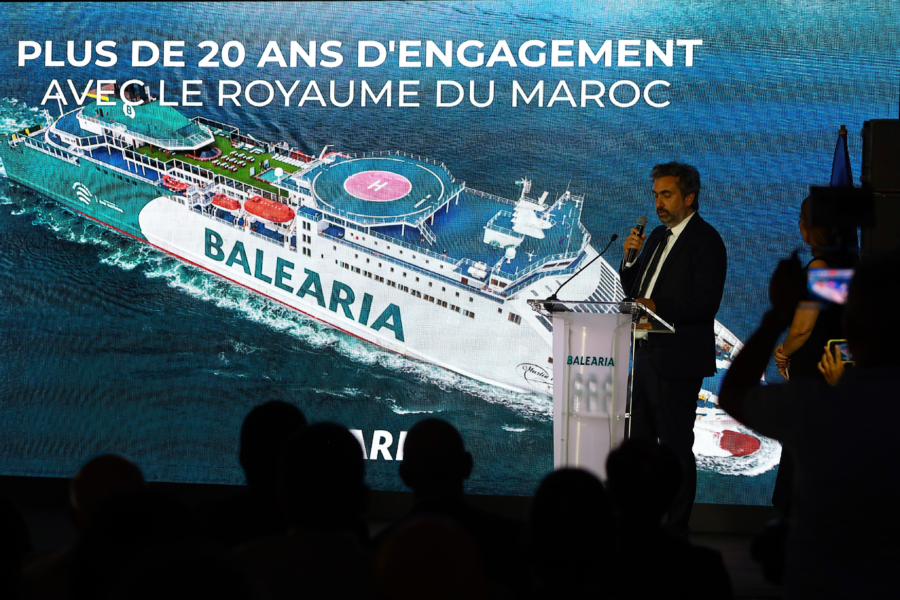 La compagnie maritime espagnole Baleària présente un projet de liaison maritime électrique à zéro émission à l’horizon 2027