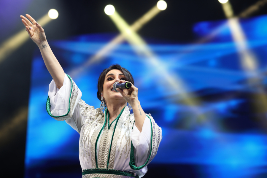 Diana Haddad devant un public conquis à Rabat
