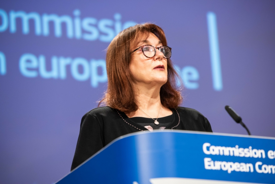Dubravka Šuica, vice-présidente de la Commission européenne, chargée des politiques de démocratie et de démographie