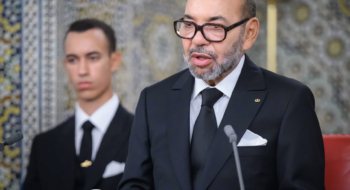 Le Roi Mohammed VI lors de son discours du Trône, le 29 juillet 2025. Crédit : MAP