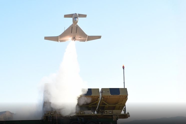 Le drone Harop développé par Israel Aerospace Industries (IAI). Crédit : DR