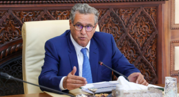 Le Chef du gouvernement Aziz Akhannouch.