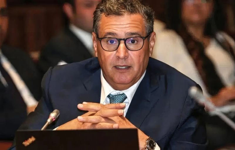 Le Chef du gouvernement et président du Conseil communal d'Agadir, Aziz Akhannouch. Crédit : DR.