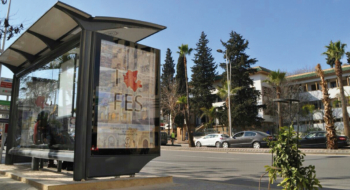 Une station de bus à Fès. Crédit : DR
