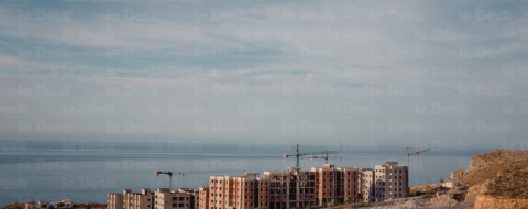 Chantier immobilier à Casablanca.