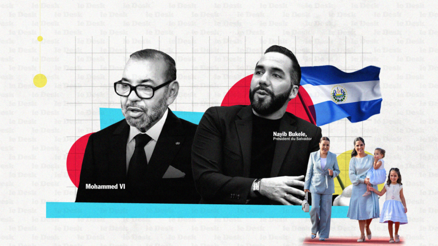 Nayib Bukele, jeune président salvadorien incarne une nouvelle génération de leaders sud-américains. Illustration: Mohamed Mhannaoui / Le Desk