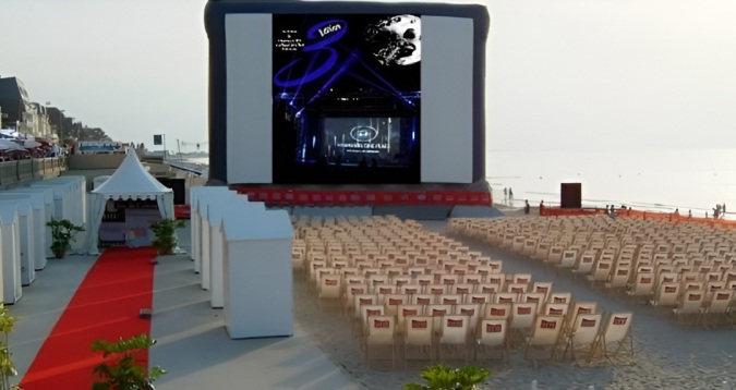 Festival Ciné-Plage à Harhoura (Photo d'illustration). Crédit : DR