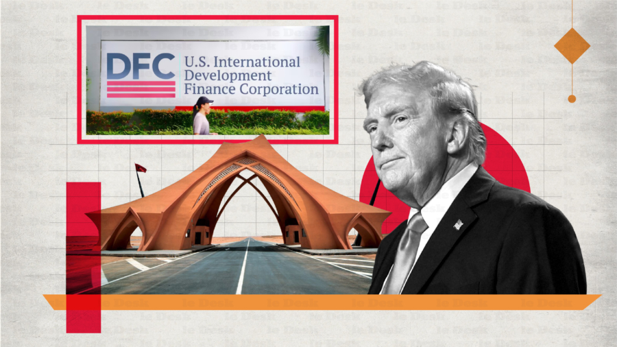 Donald Trump prêt à concrétiser son engagement à soutenir les investissements américains au Sahara. Création : Zineb Azeddine / Le Desk